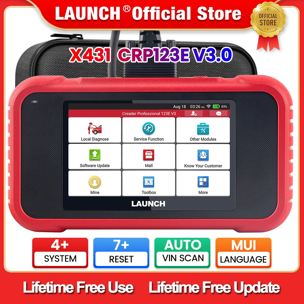 Professional car diagnostic scanner