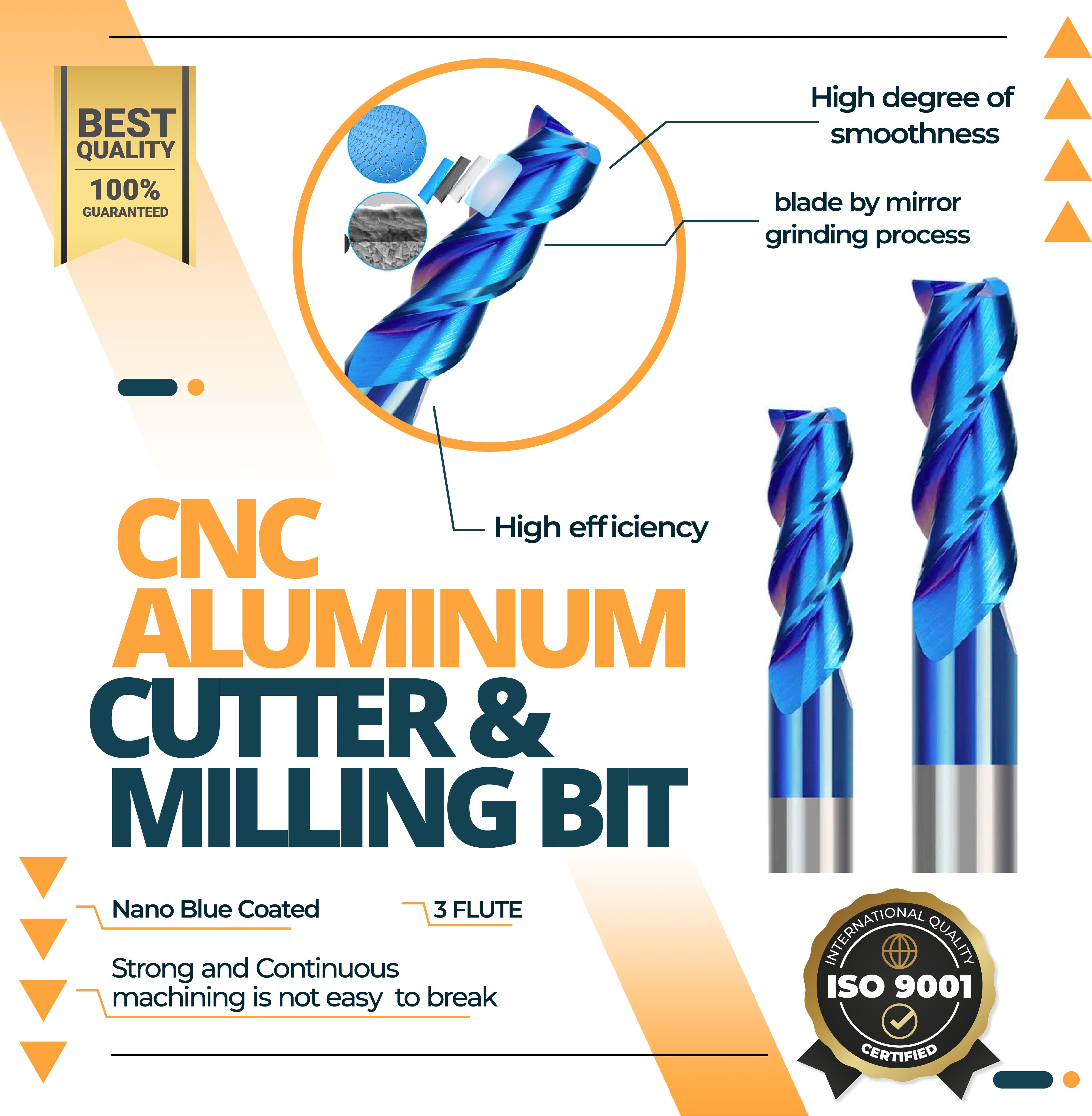 Aluminum,copper,iron,titanium ,wood milling /cutter bit for cnc machine from 1 up to 12 mm