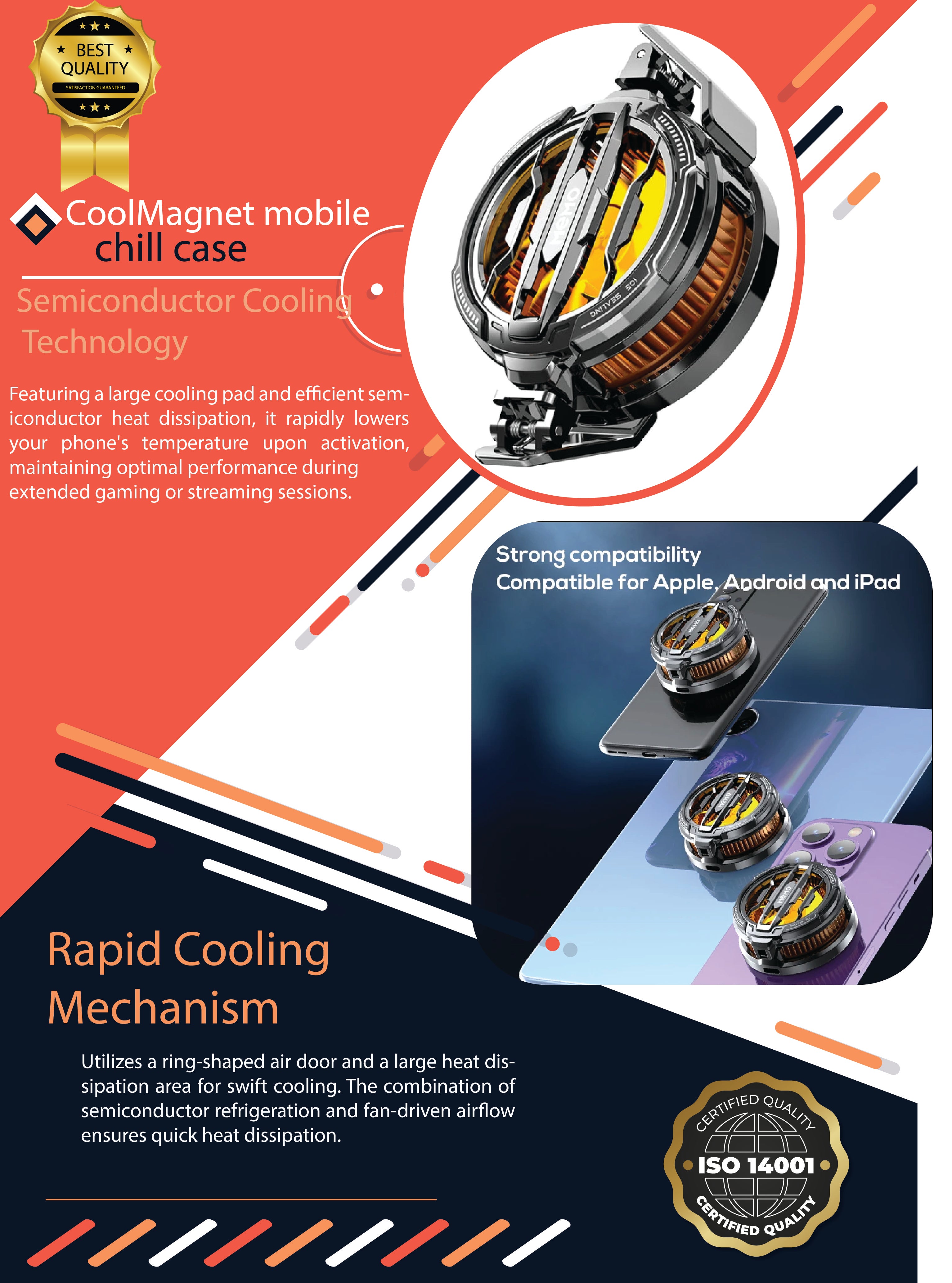 CoolMagnet mobile chill case