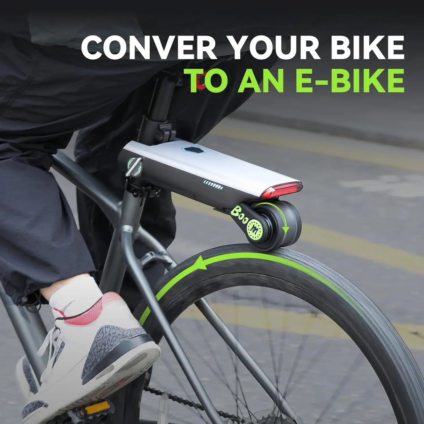 Portable bicycle booster