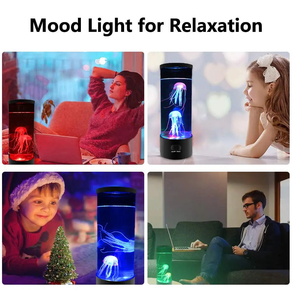 Jellyfish lamp led night light