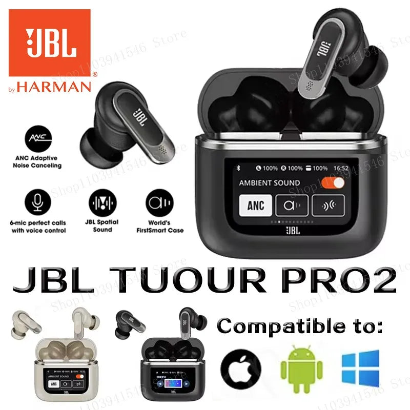 JBL Tour PRO 2 earbuds