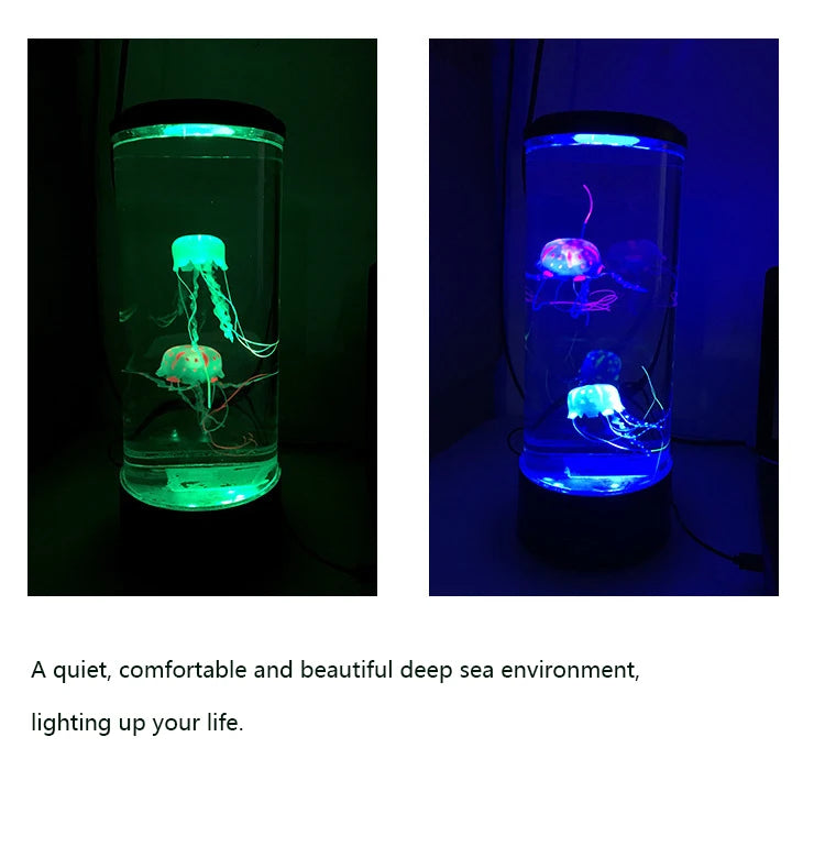 Jellyfish lamp led night light