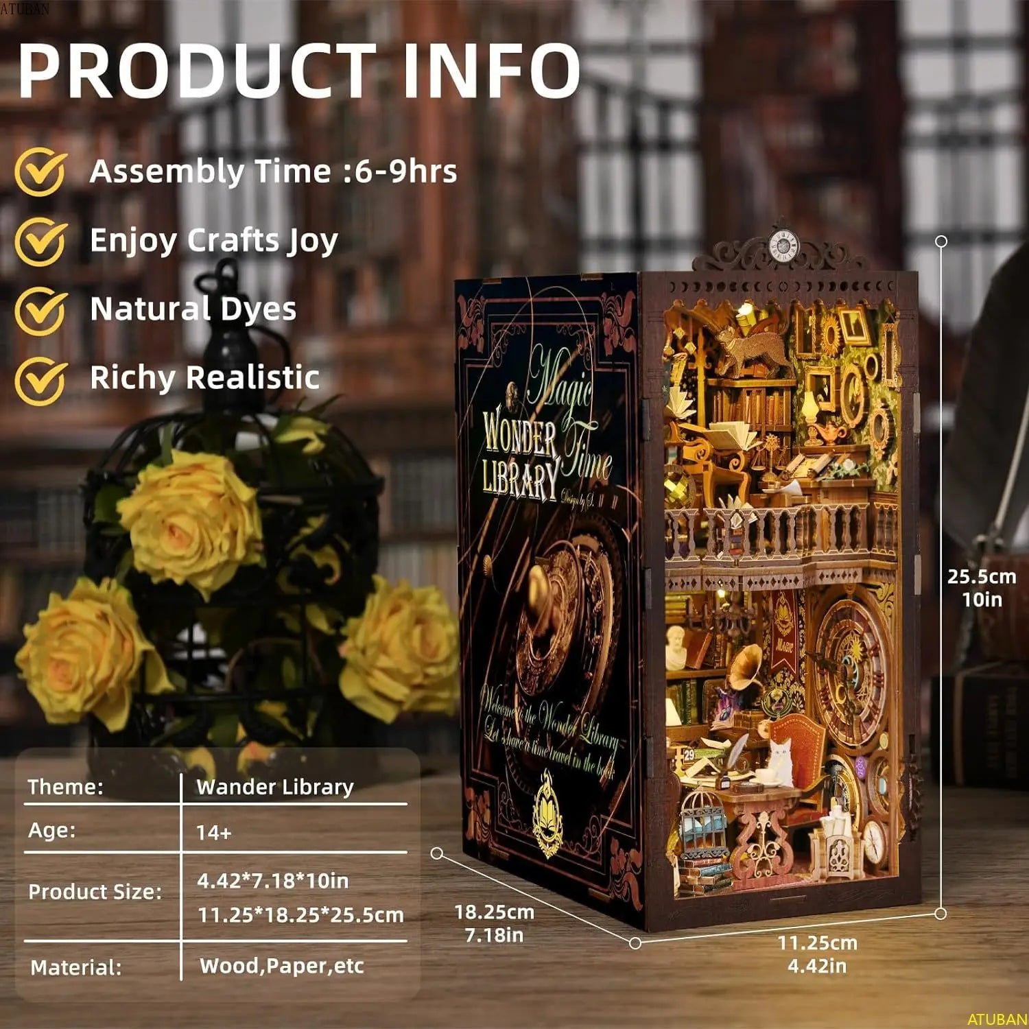 Wanderlust Library: DIY Book Nook Adventure Kit