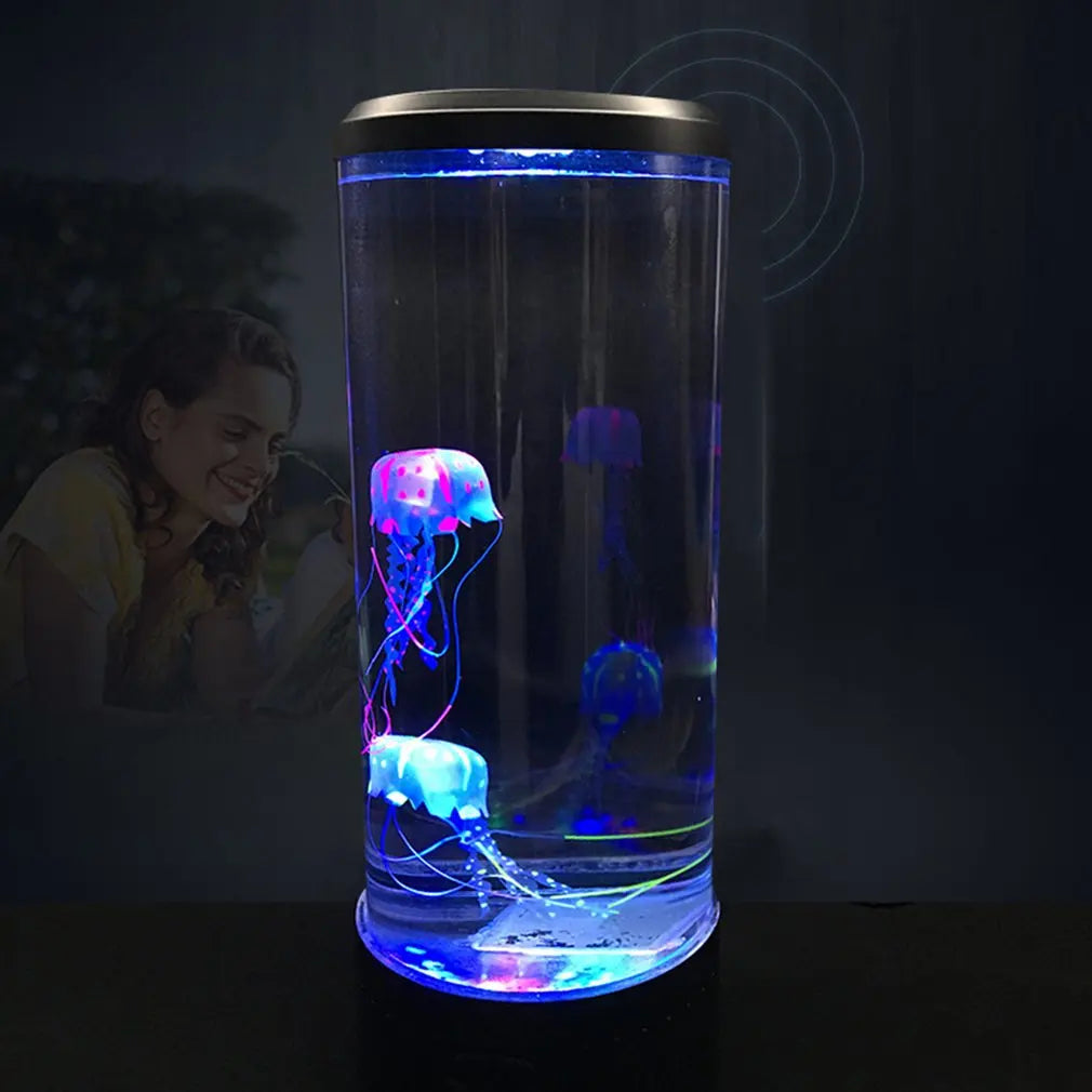 Jellyfish lamp led night light