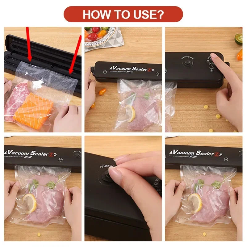 Automatic packaging machine food vacuum sealing