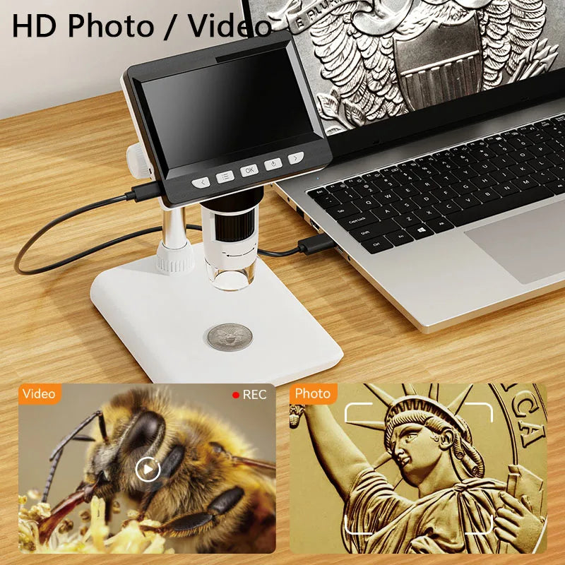 4.3 Inch Digital Microscope