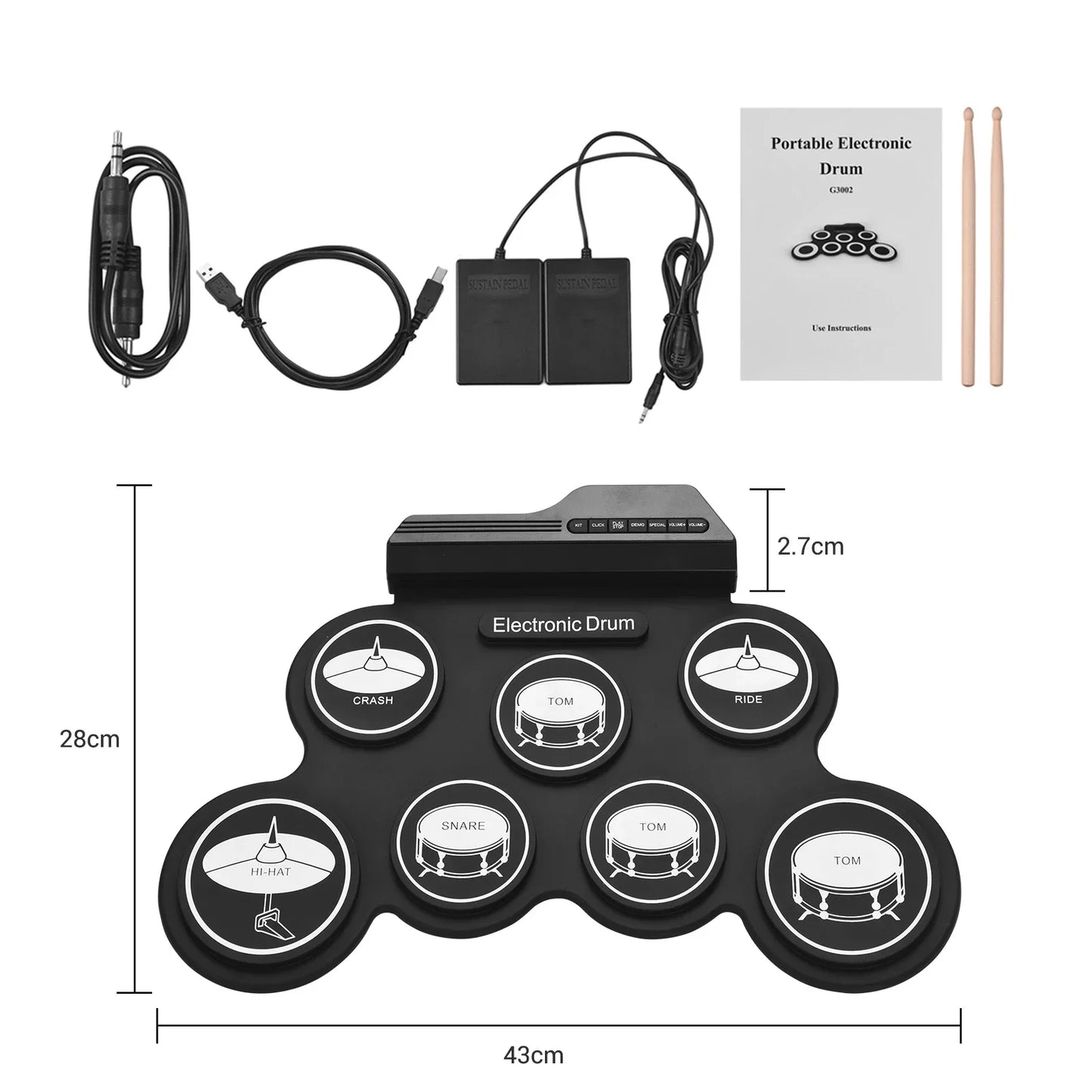 Electronic drum