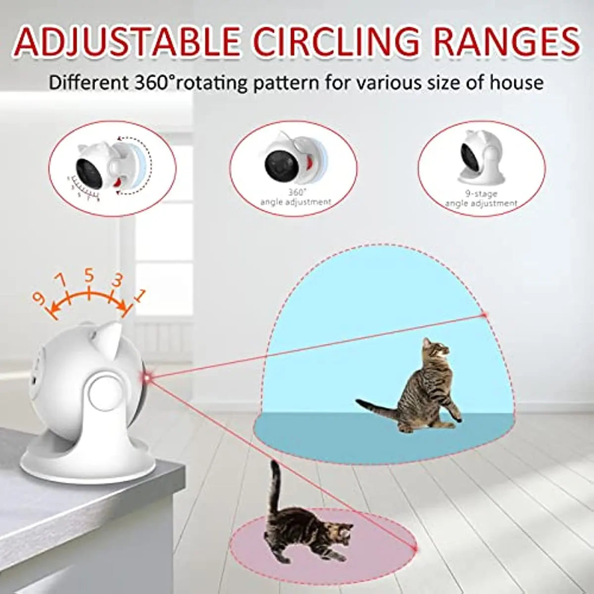 Automatic, interactive toys for cats/kittene/dog