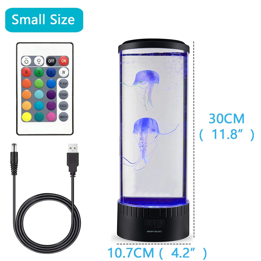 Jellyfish lamp led night light