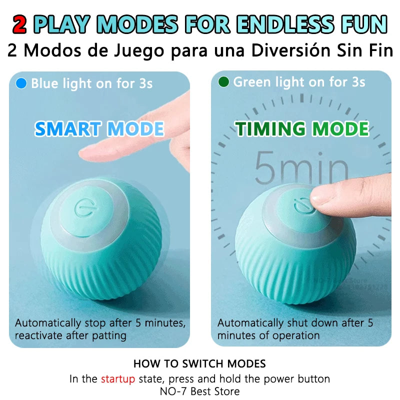 "WhiskerWiz™: Futuristic fun for feline friends - The ultimate smart cat toy!"