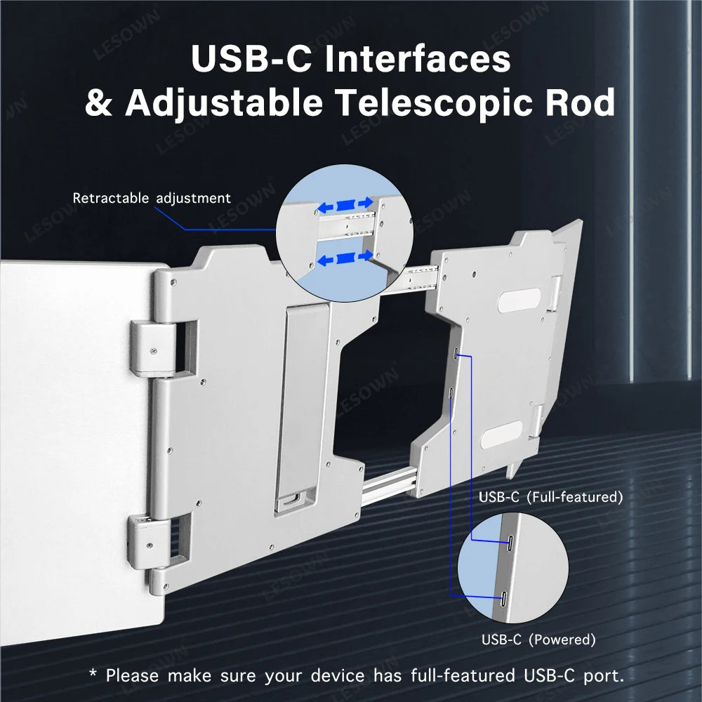 Double screen display extender
