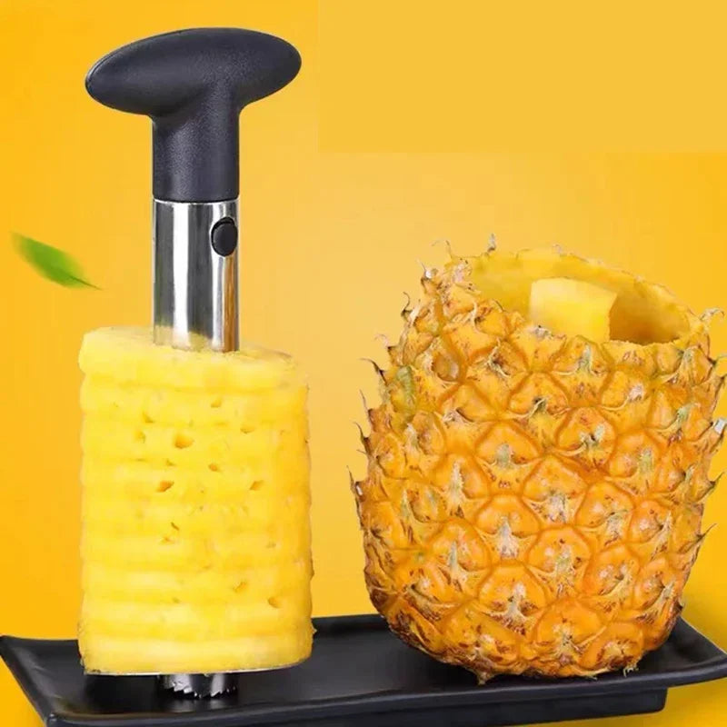 Pineapple slicer peeler cutter