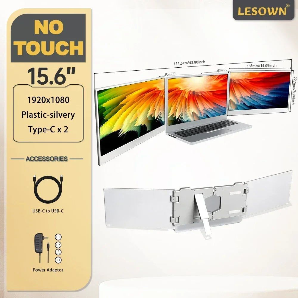 Double screen display extender