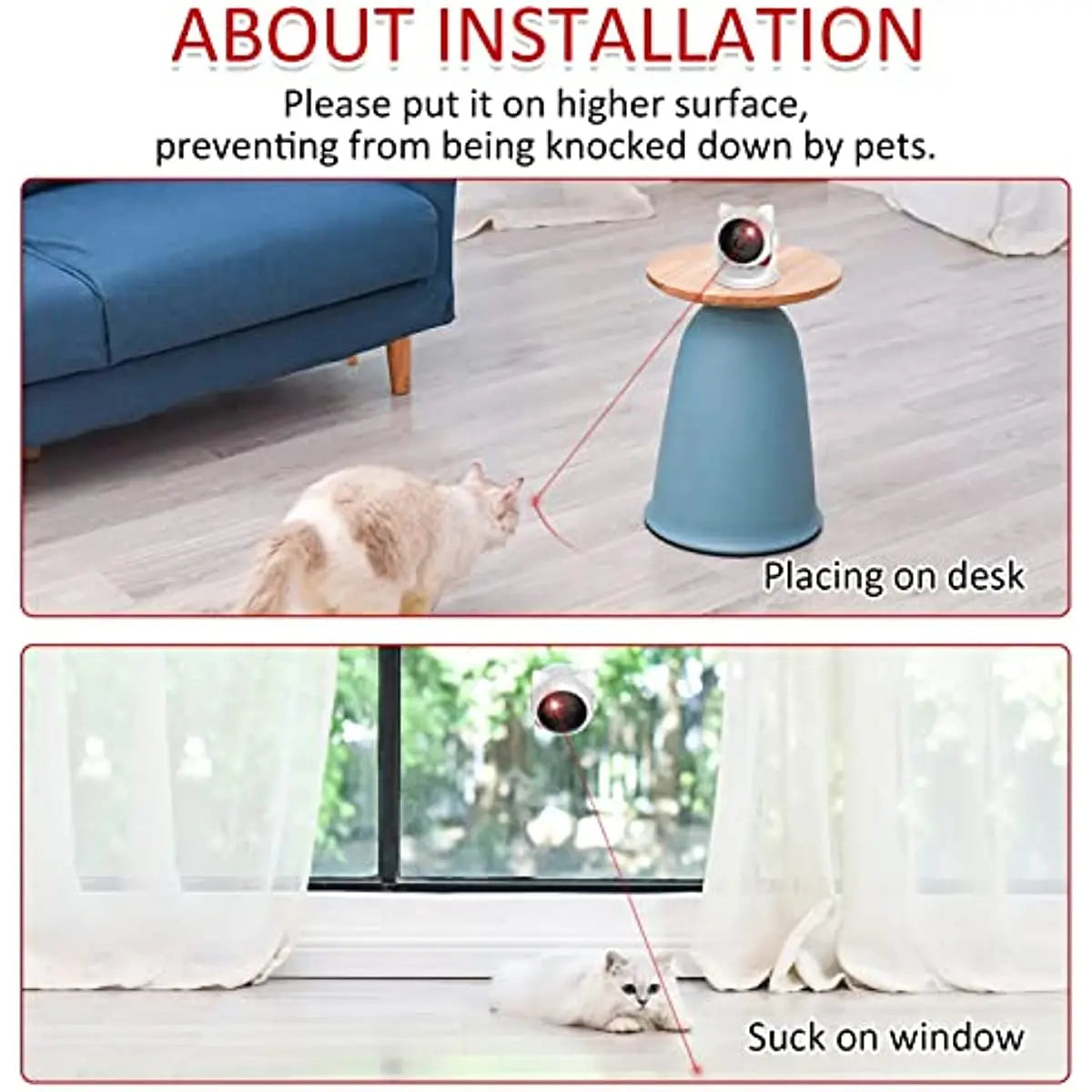 Automatic, interactive toys for cats/kittene/dog