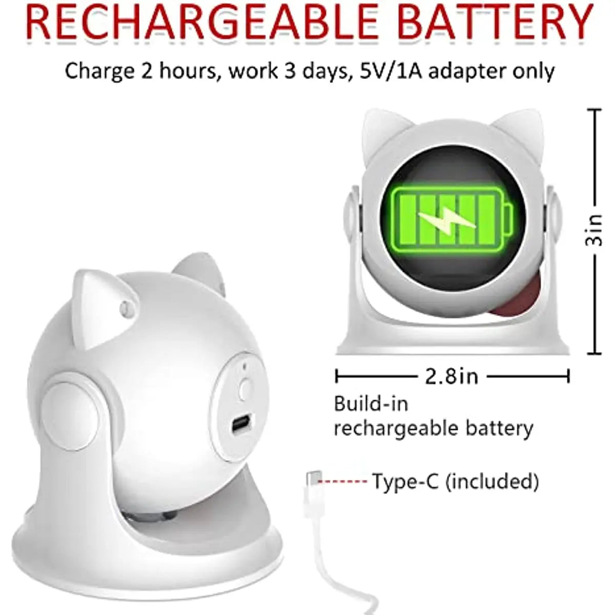 Automatic, interactive toys for cats/kittene/dog