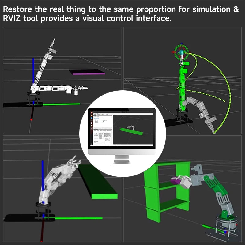 Robotic arm AI vision python programming