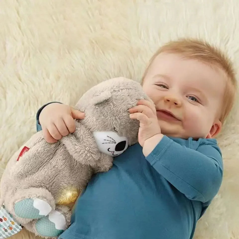 Baby breathing bear soothing Otter Plush - perfect for children!