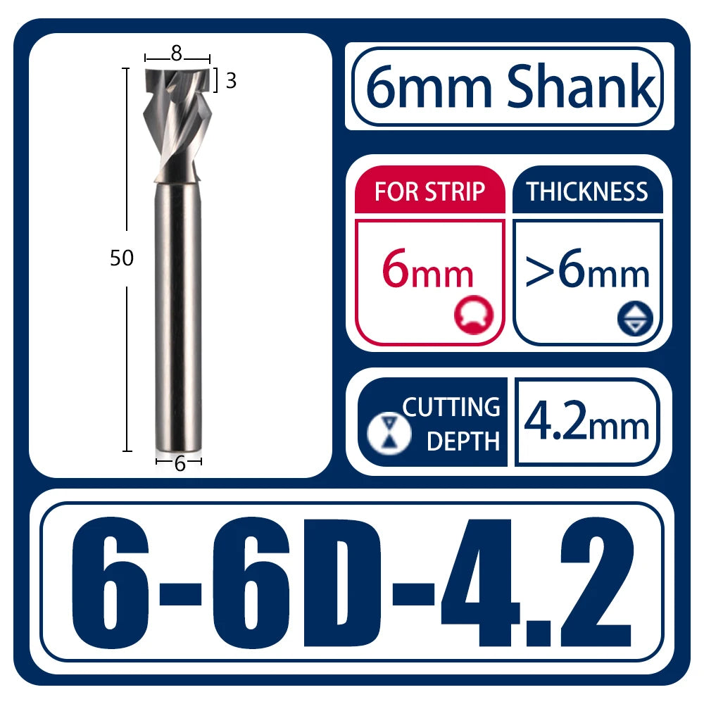 N010 milling cutter for neon light stripe