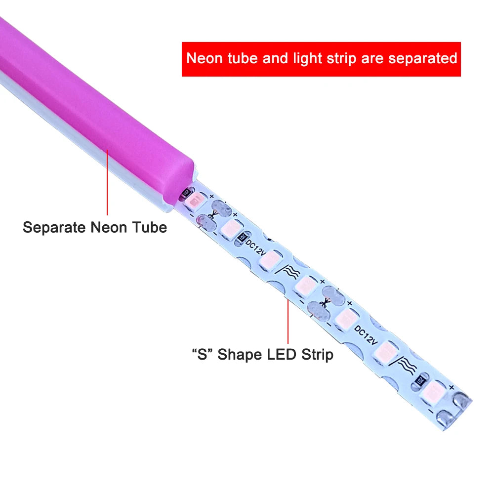 Outdoor neon strip model N109