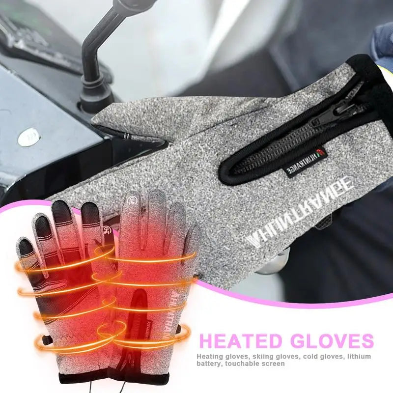 Electric heated hand warmer gloves!