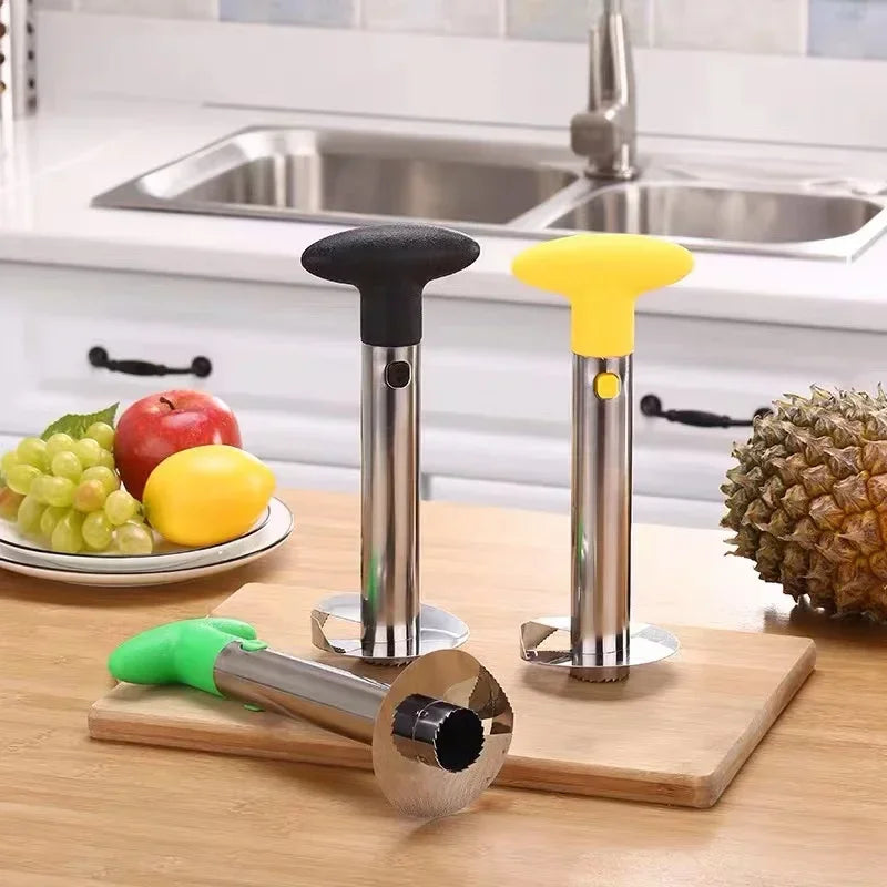 Pineapple slicer peeler cutter