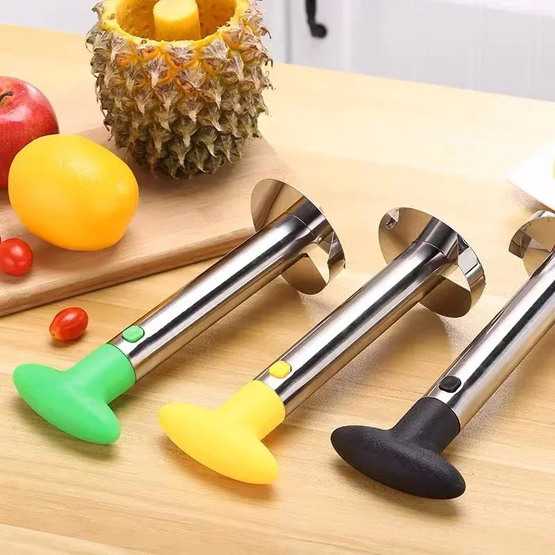Pineapple slicer peeler cutter