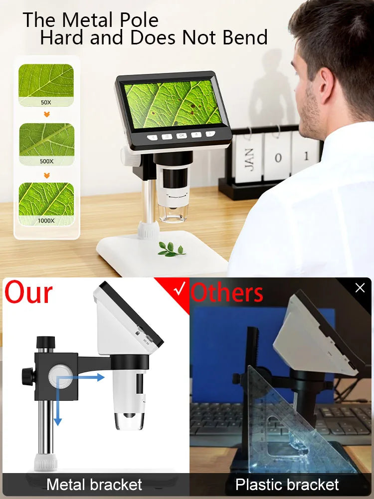 4.3 Inch Digital Microscope