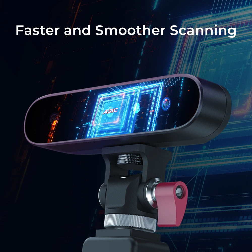 Scan objects quickly and accurately .A portable, handheld 3D scanner perfect for 3D printing and modeling.