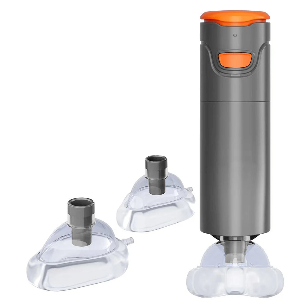 Auto CPR first aid choking device