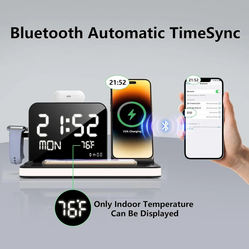 7 in 1 wireless charging station