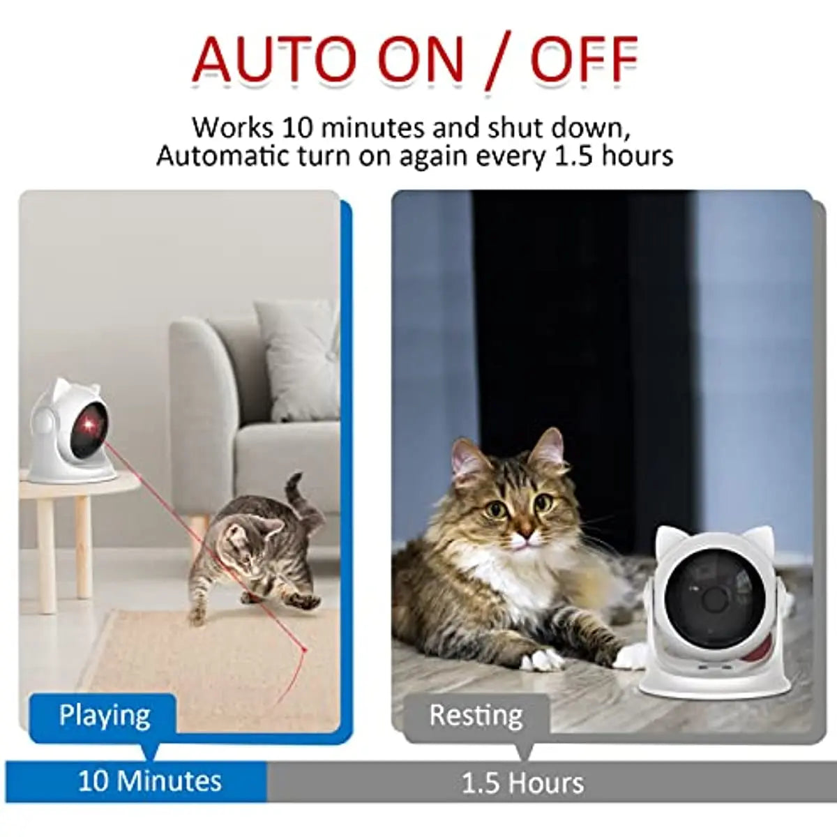 Automatic, interactive toys for cats/kittene/dog