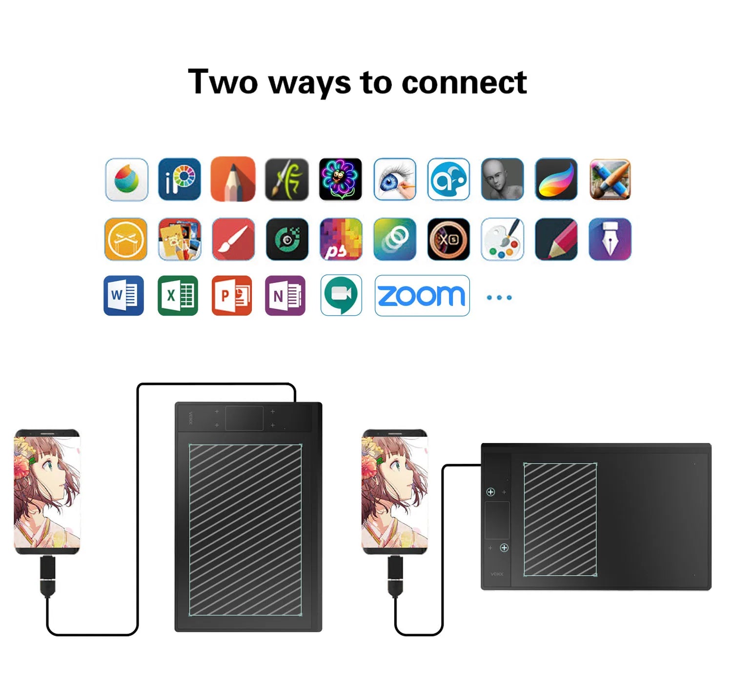 Graphics digital drawing tablet