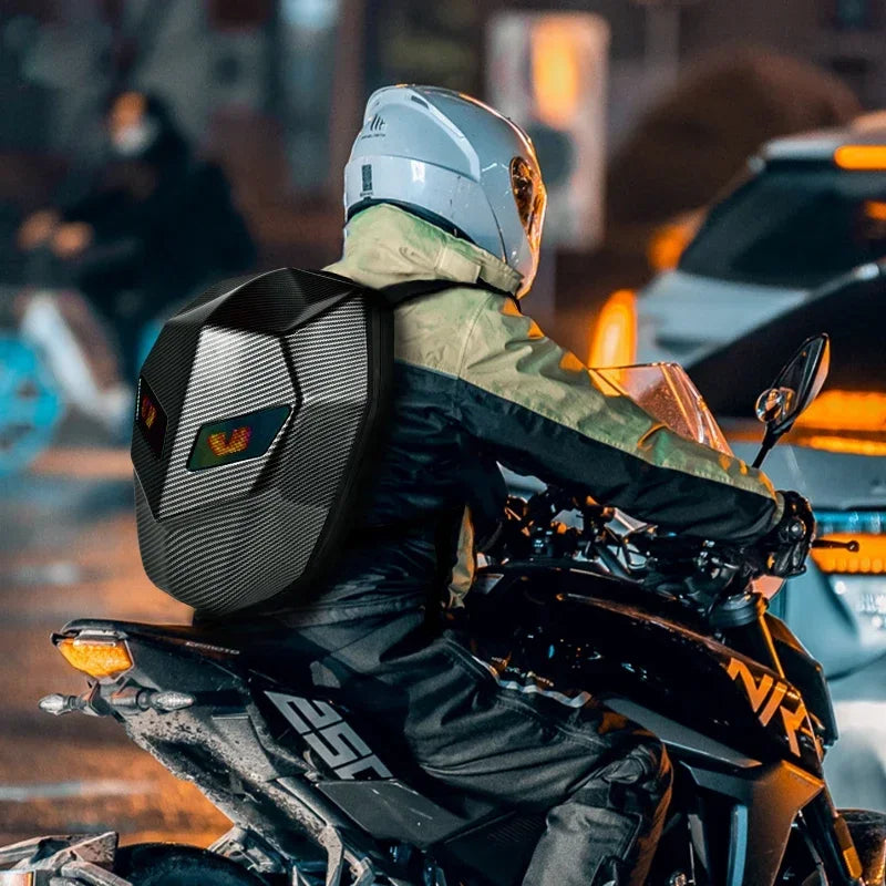 Waterproof led backpack
