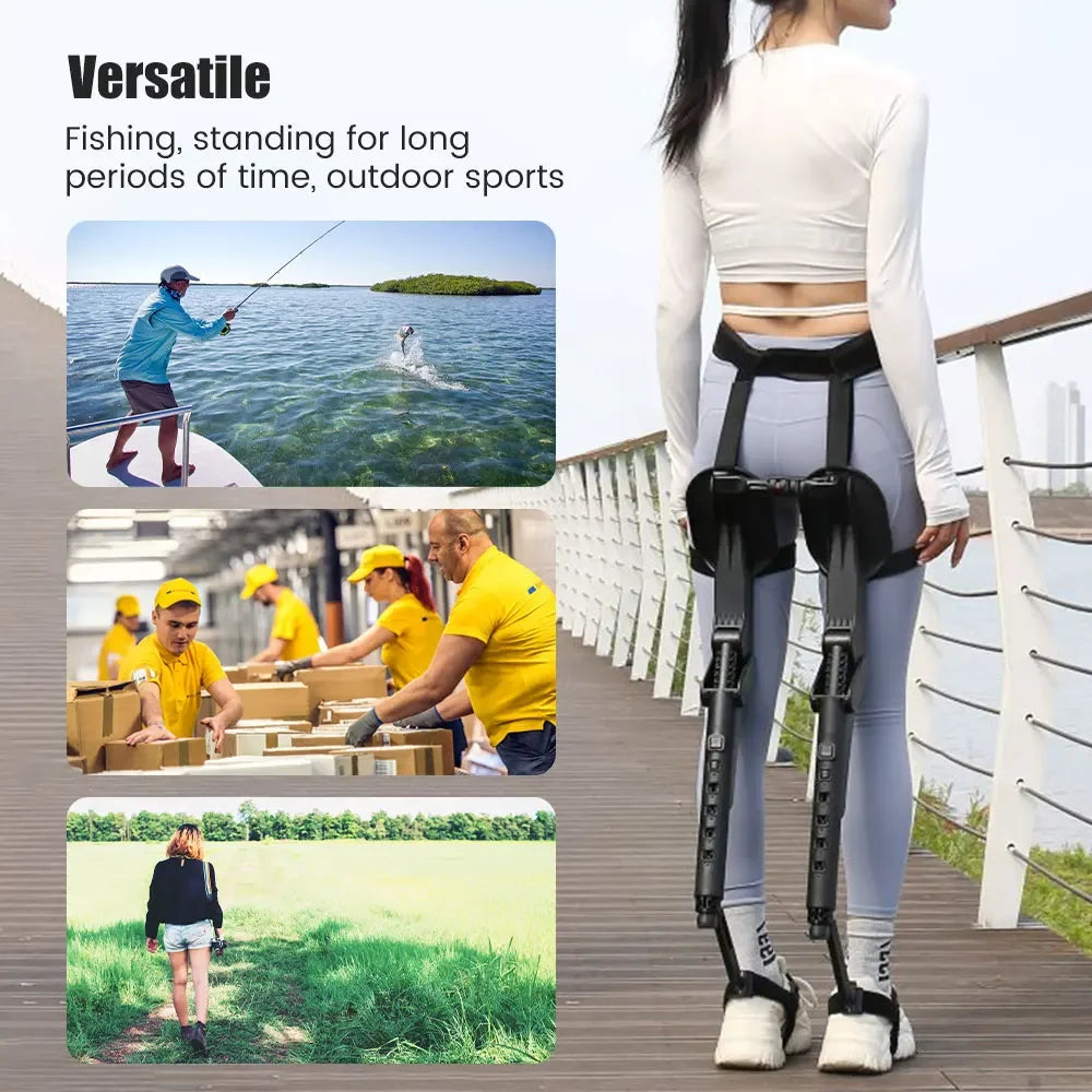 Adjustable human exoskeleton