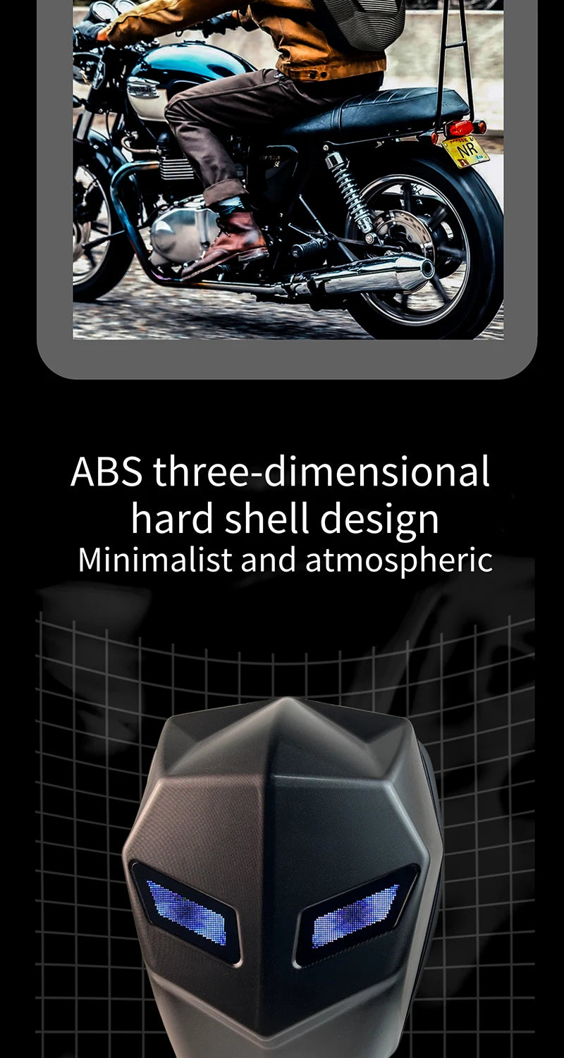 Waterproof led backpack