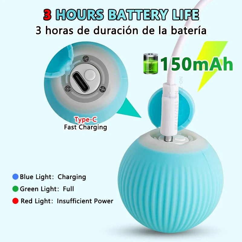 "WhiskerWiz™: Futuristic fun for feline friends - The ultimate smart cat toy!"