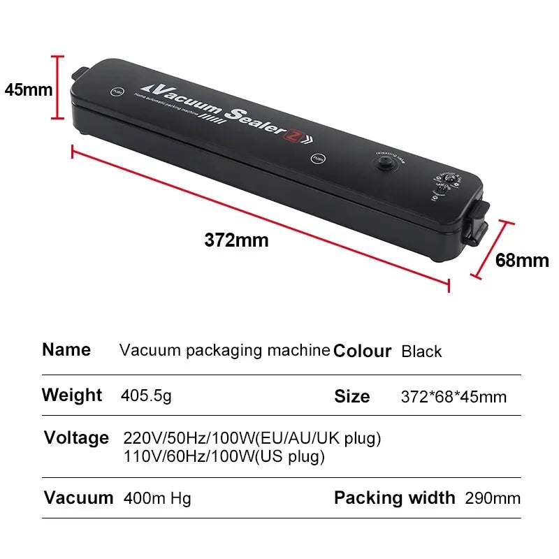 Automatic packaging machine food vacuum sealing