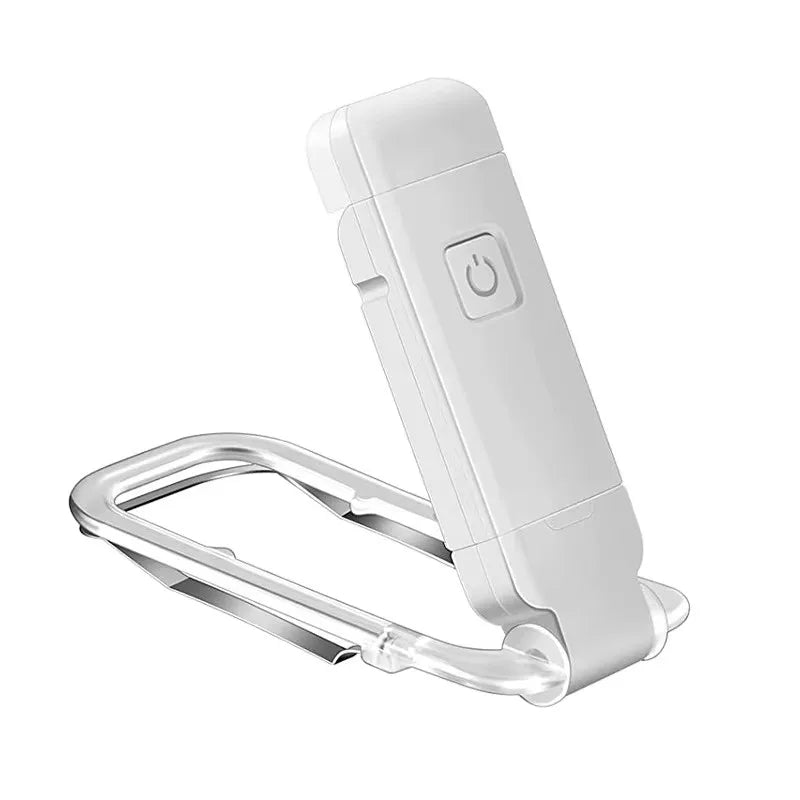 New USB Rechargeable Book Reading Light Brightness Adjustable LED Clip on Book Light Eye Care Book Lamp for Kids Read Light