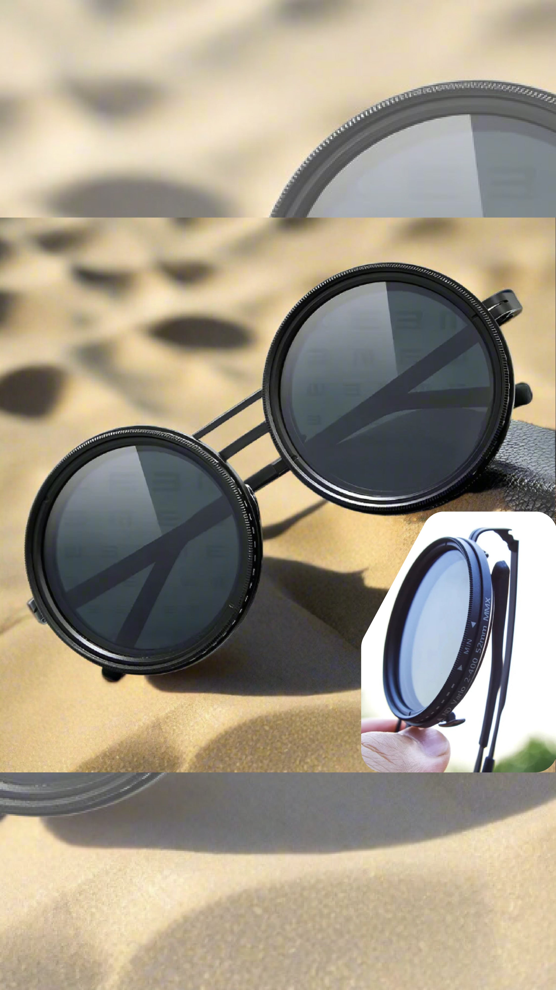 Adjustable dimming sunglasses