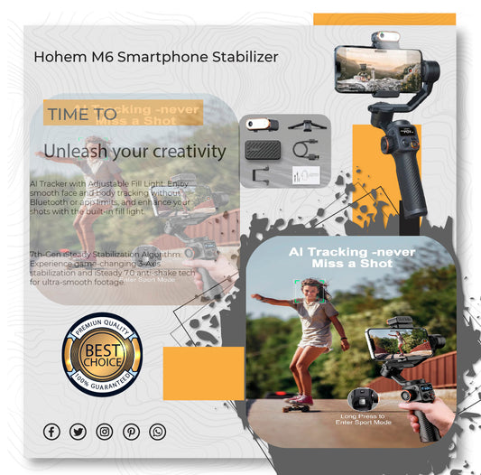 Hohem iSteady M6 Kit gimbal stabilizer