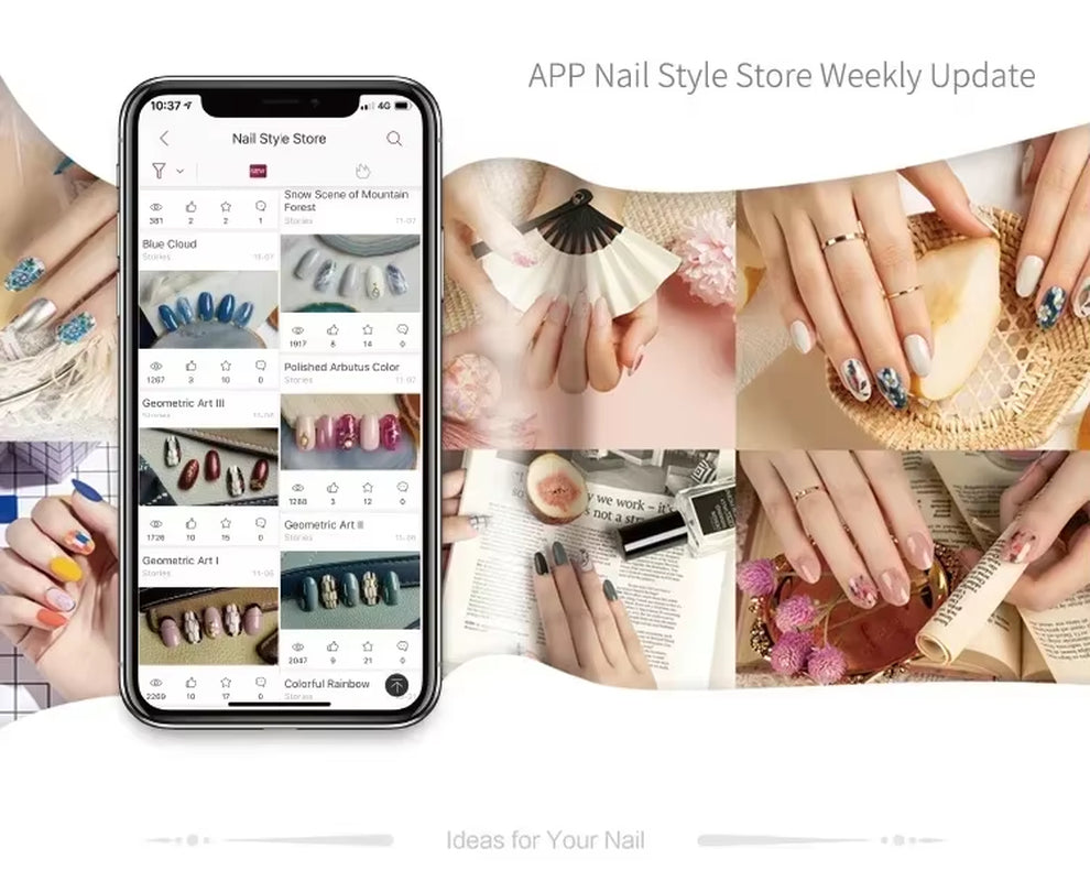 O2Nails All-In-One Smart Nail Printer,Digital 3D Printing with Ink Cartridge,Effortlessly Create Intricate Nail Designs at Home
