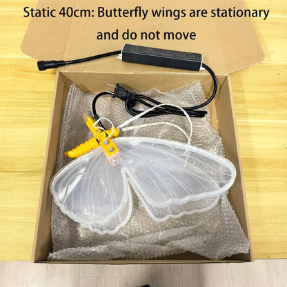 Butterfly Lights LED Butterflies Simulation Dynamic Static Butterfly Lights for Outdoor Home Decor Wedding Party DIY Decorations