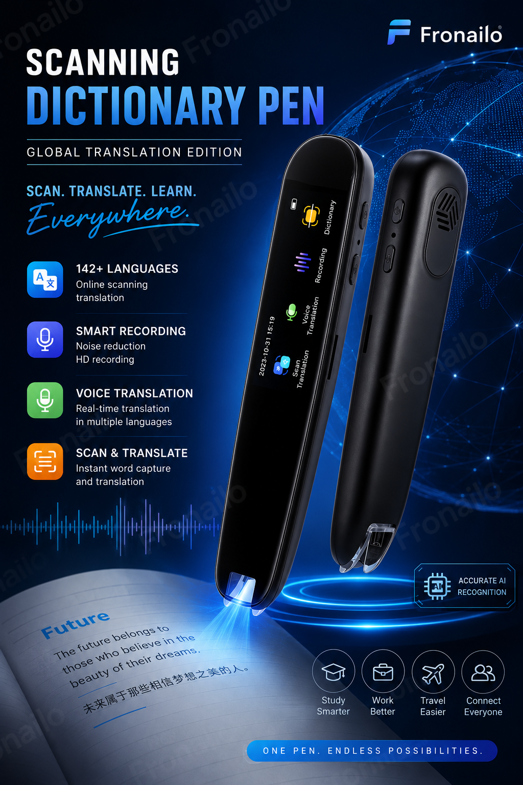 Smart  scanner and translator pen