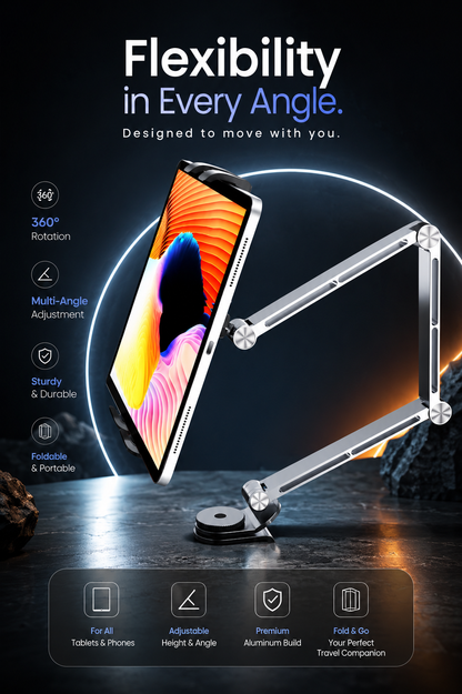 VersaGrip adjustable tablet and phone holder