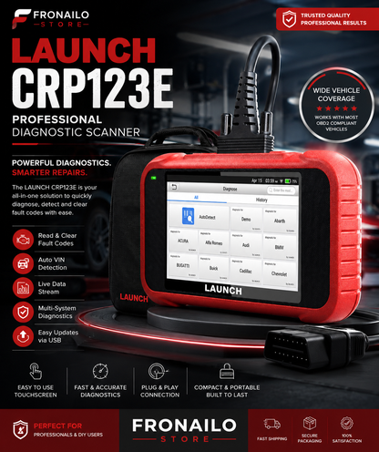 Professional car diagnostic scanner