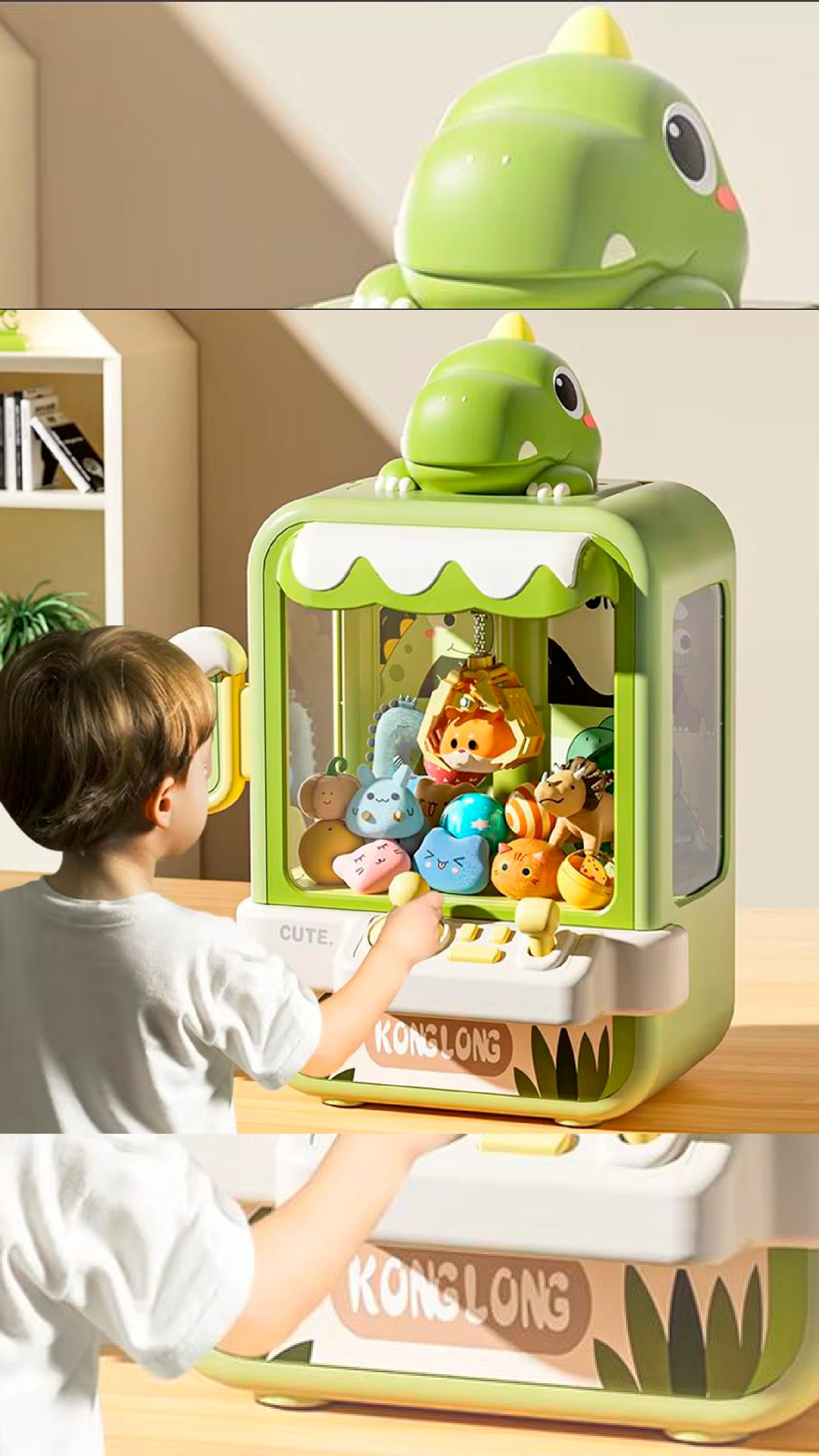 Catch doll machine ,amazing gift for kids