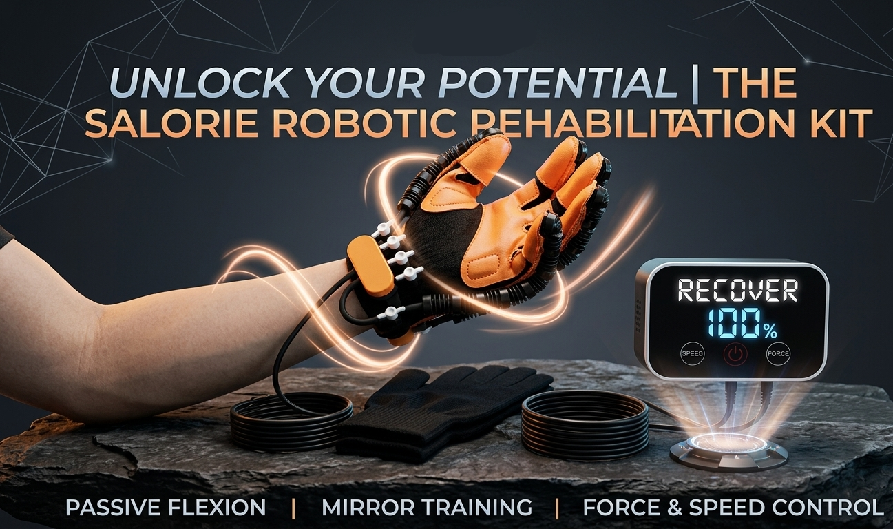 Hand rehab robot gloves – Stroke recovery trainer
