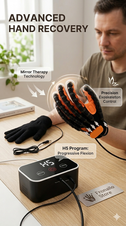 Hand rehab robot gloves – Stroke recovery trainer