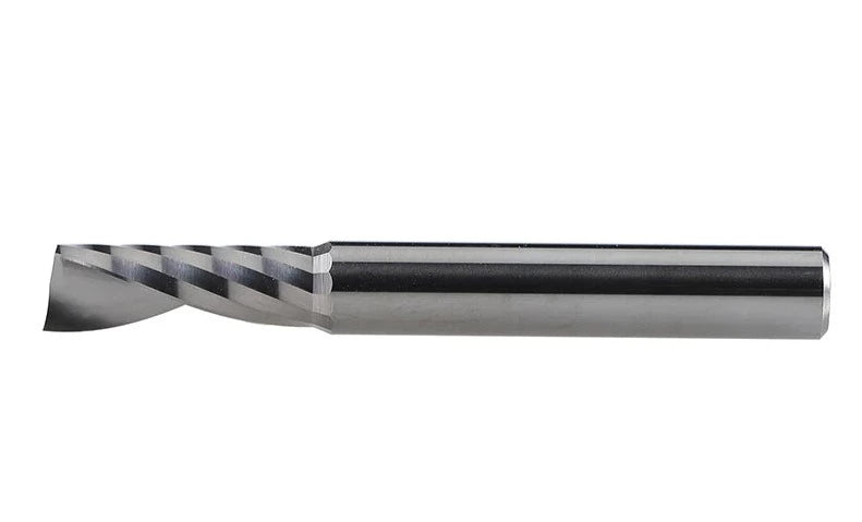 Expensive tungsten cobalt alloy single flute milling cutter spiral end mill for alucobond,acylic,wood,aluminum and copper
